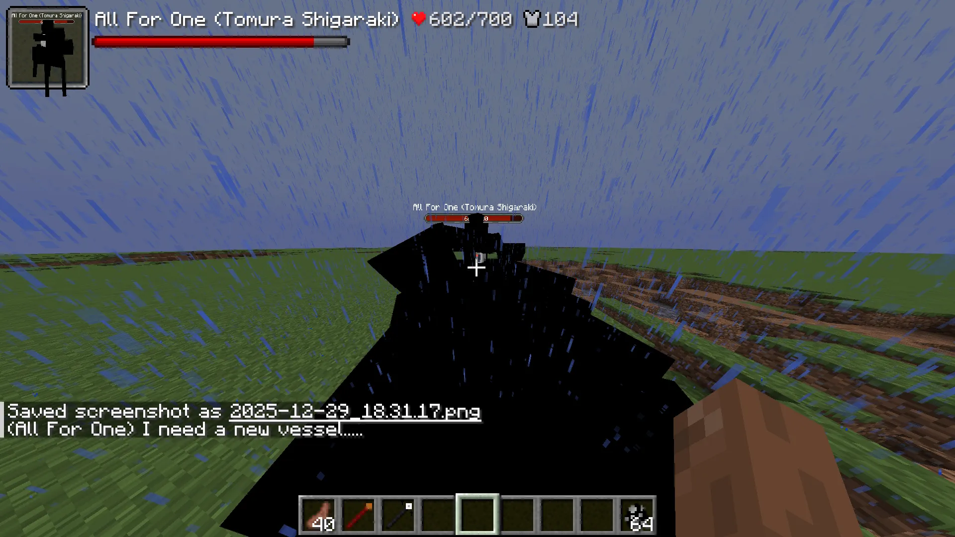 My Hero Acidemia Bosses, Моды, Minecraft