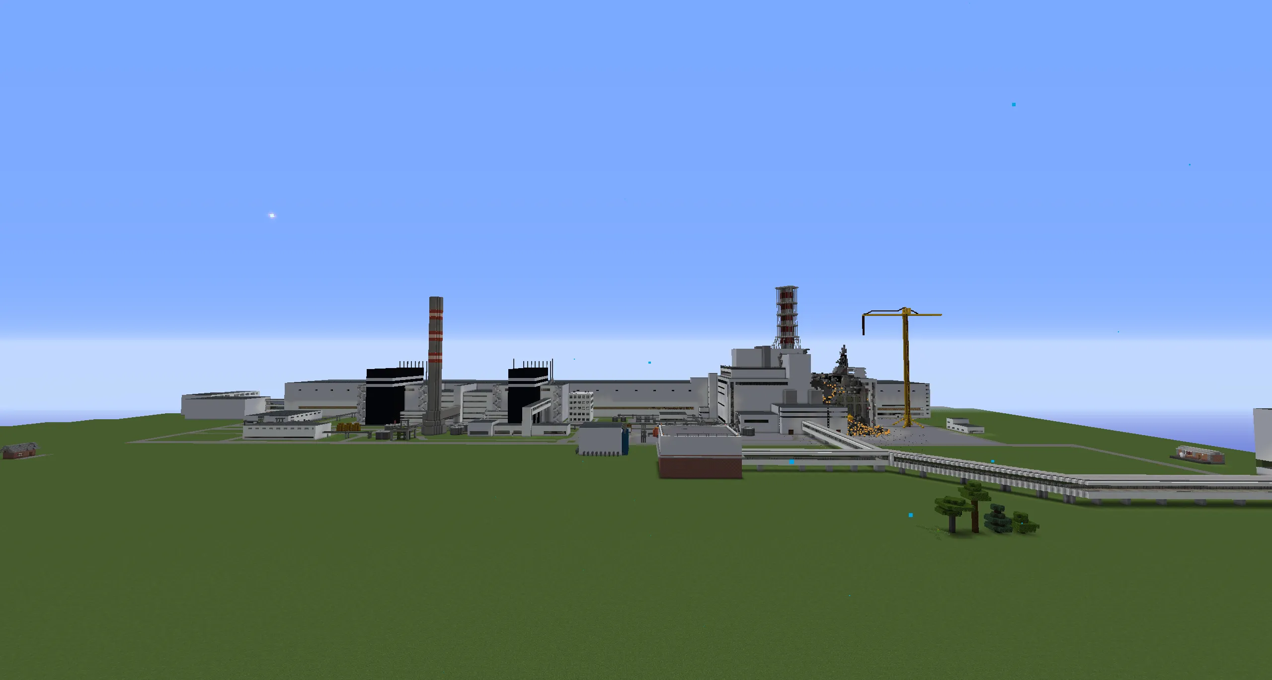 Chernobyl 1986 NOTD — скриншот 2 (Карты, Minecraft)