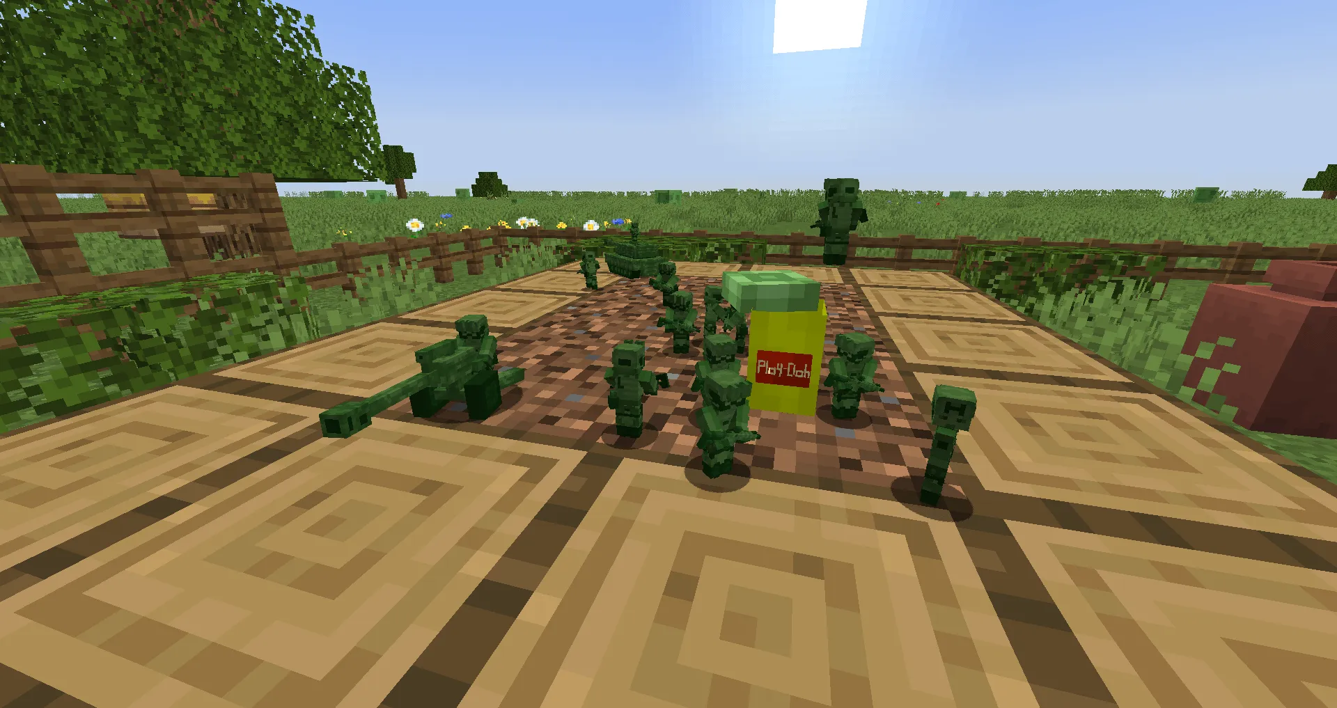 SCP-705, Militaristic Play-Doh — скриншот 2 (Моды, Minecraft)