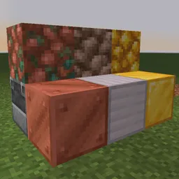 Raw Ore Block Smelting to Blocks, Моды, Minecraft