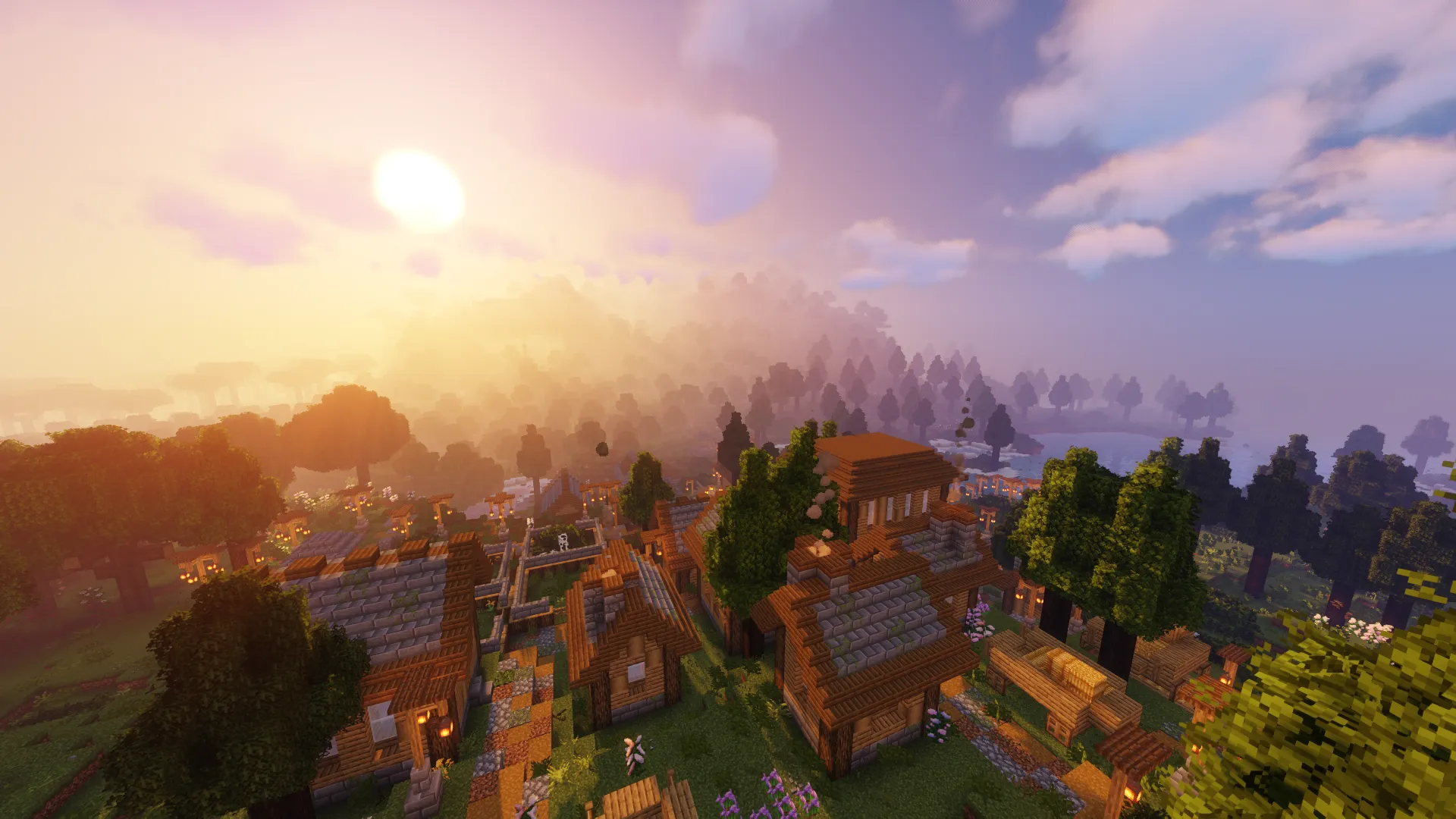 The Life in the Wilderness - Rebirth — скриншот 1 (Модпаки, Minecraft)