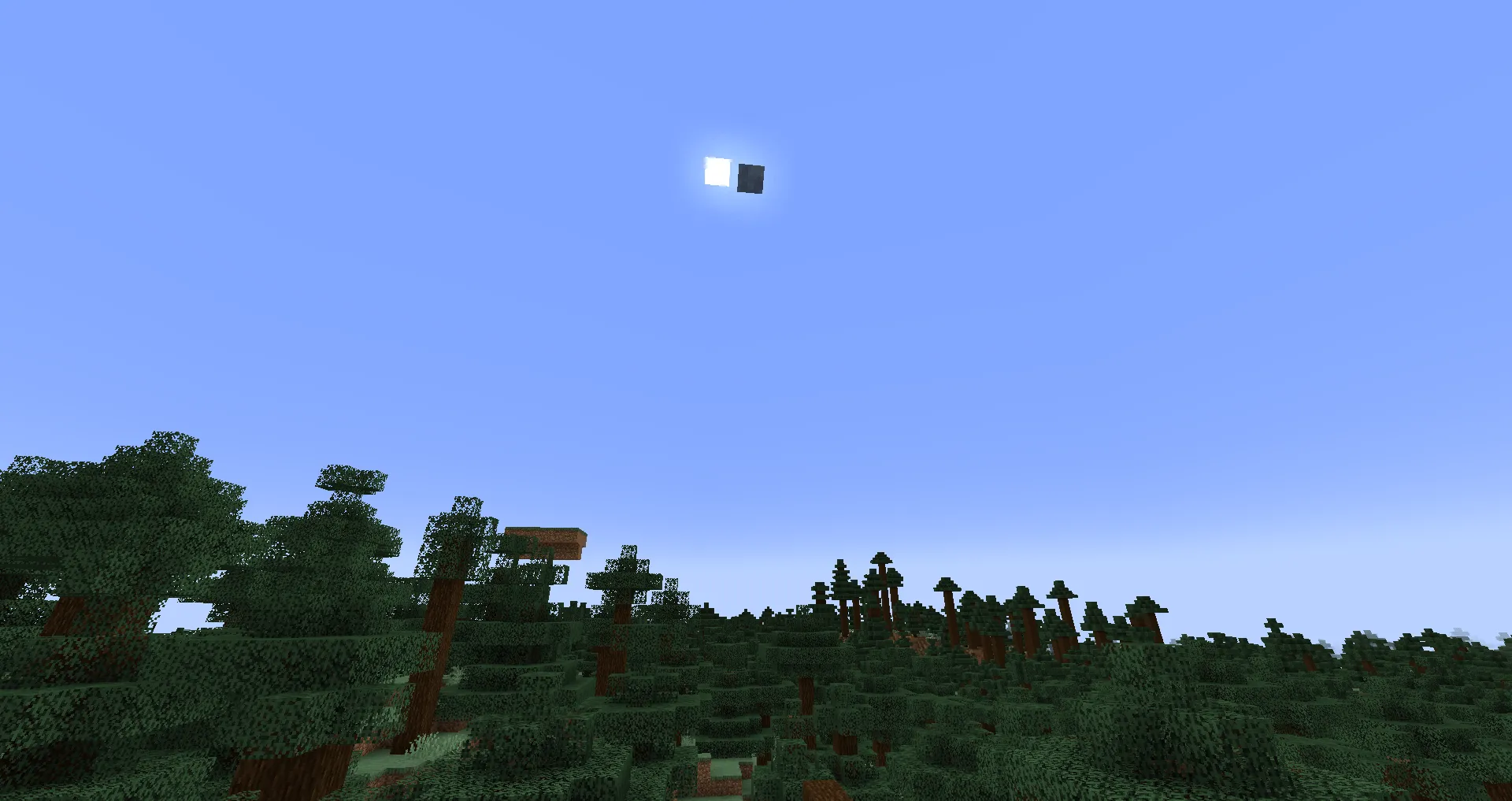 SV Realistic Sun & Moon — скриншот 1 (Текстуры, Minecraft)