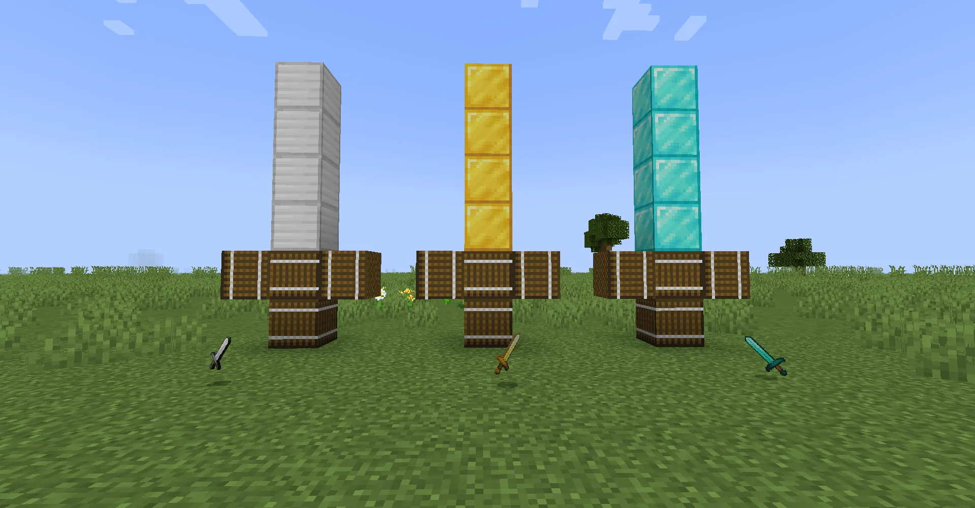 Crazy Swords, Моды, Minecraft