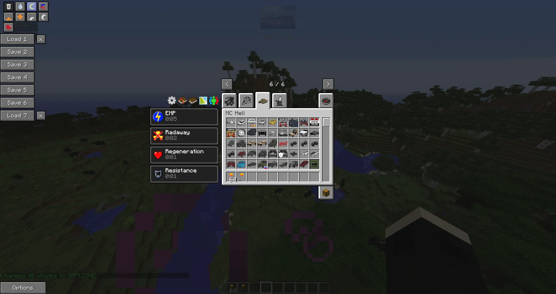 XenoFactions, Моды, Minecraft