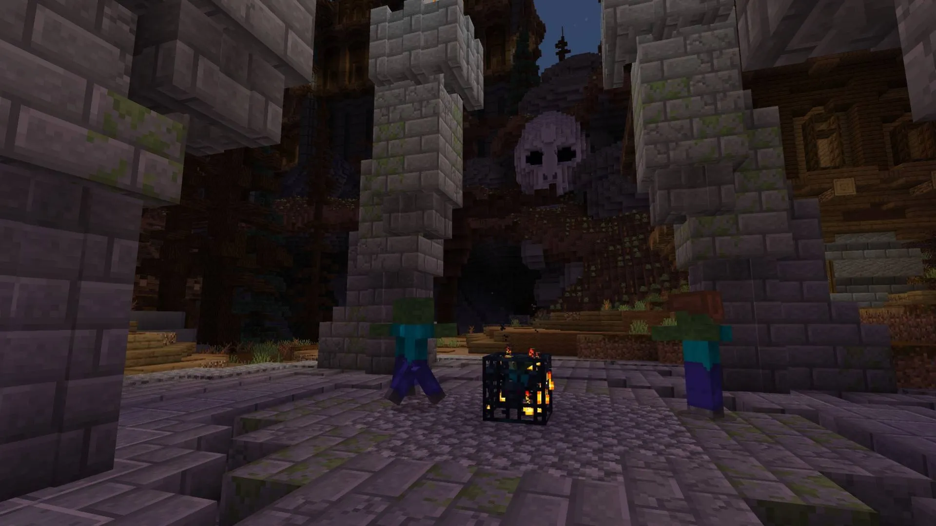 Haunted Castle - Survival Spawn — скриншот 15 (Карты, Minecraft)