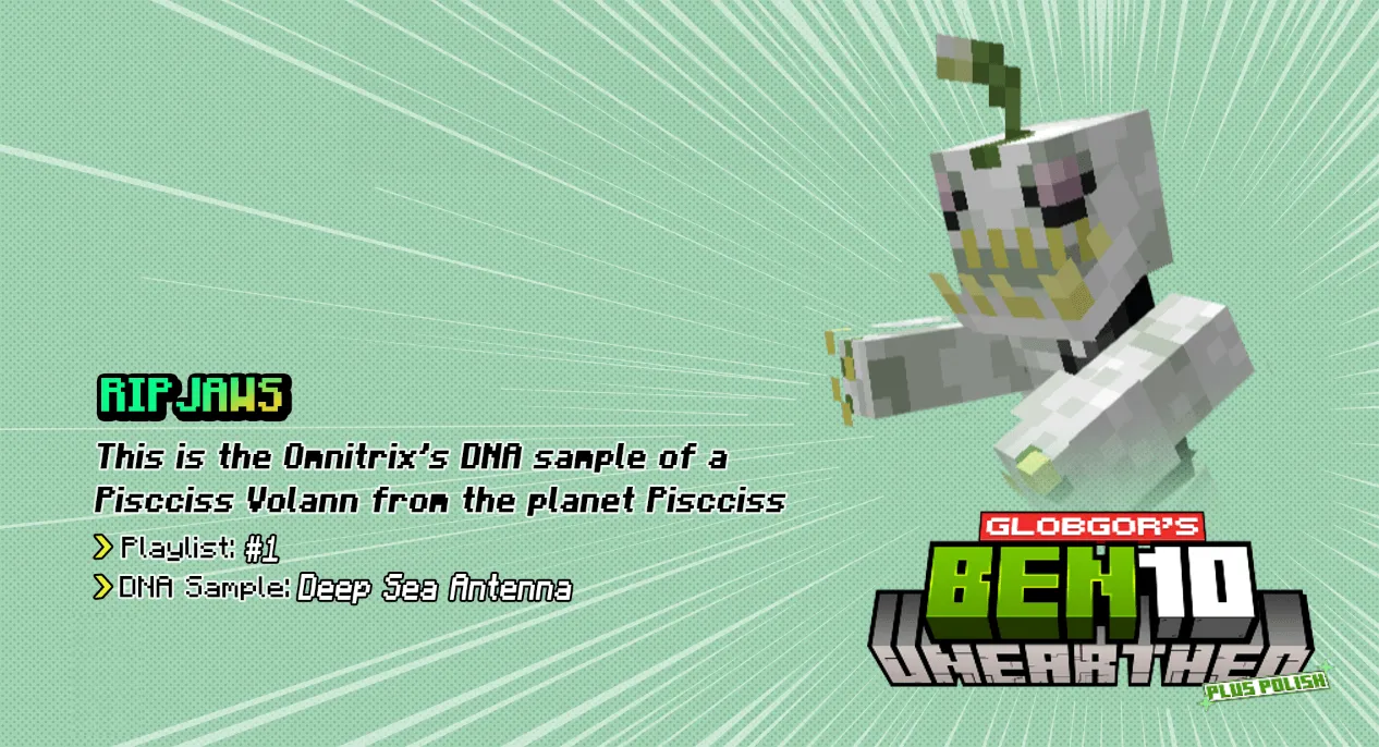 Ben 10: Unearthed, Моды, Minecraft