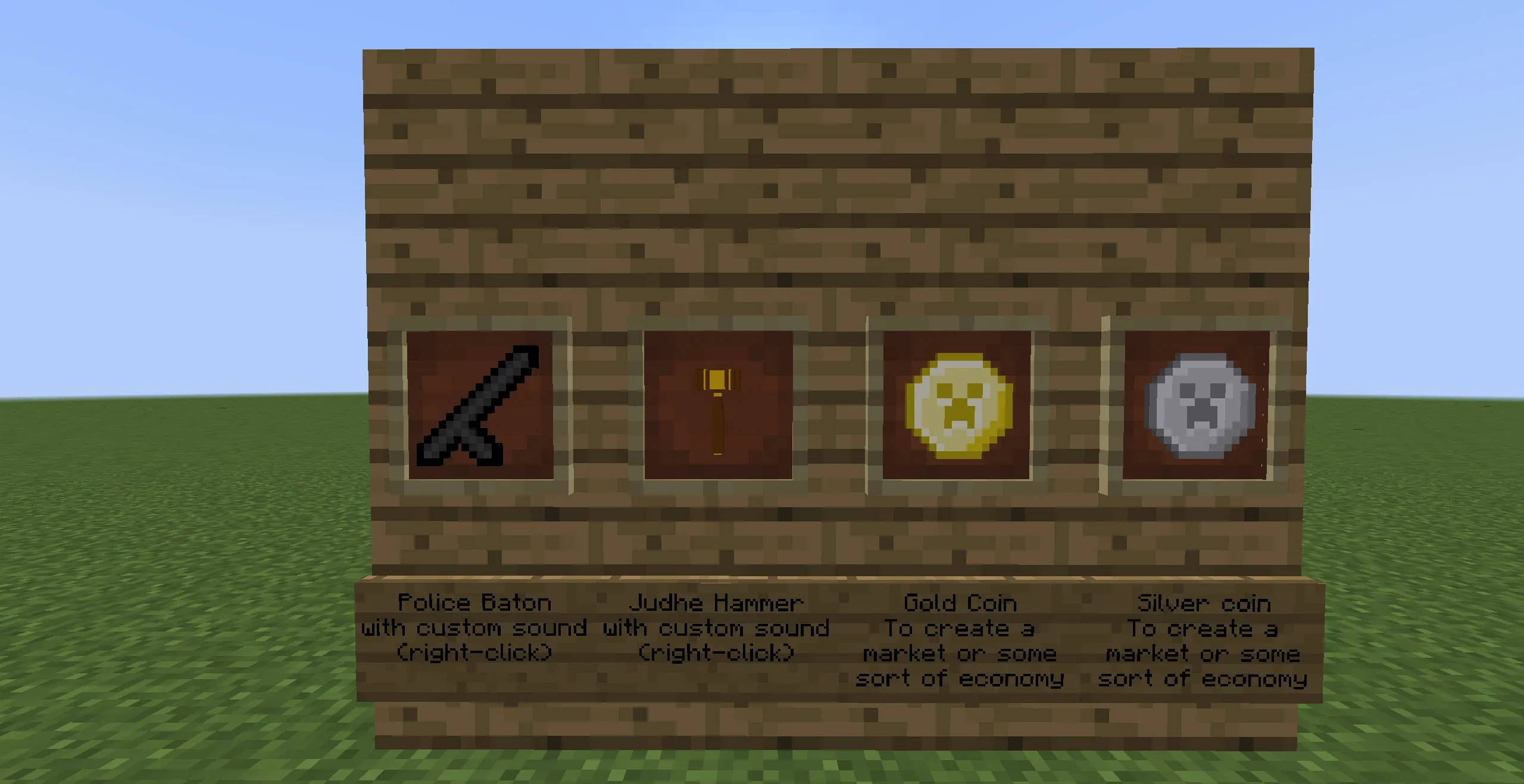 Roleplay Items, Моды, Minecraft