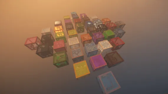 Mega Skycubes, Карты, Minecraft