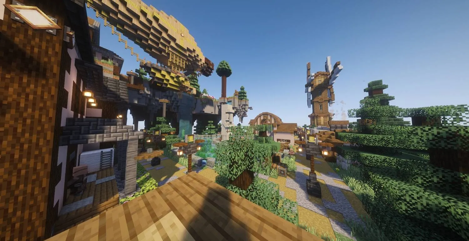 Create: Sky Village | BIG UPDATE!, Моды, Minecraft