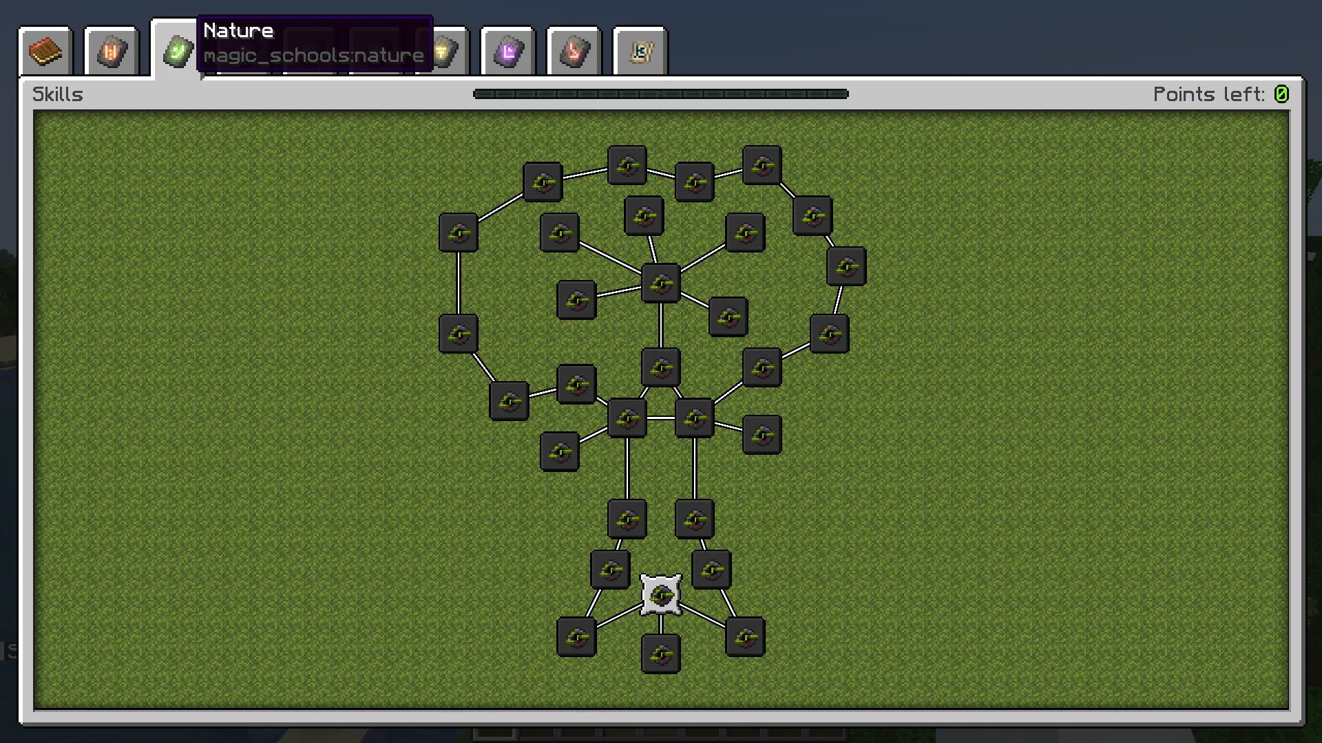 Magic Schools Skill trees: Addon for Iron's Spells 'n Spellbooks Unofficial Skill Tree — скриншот 2 (Моды, Minecraft)