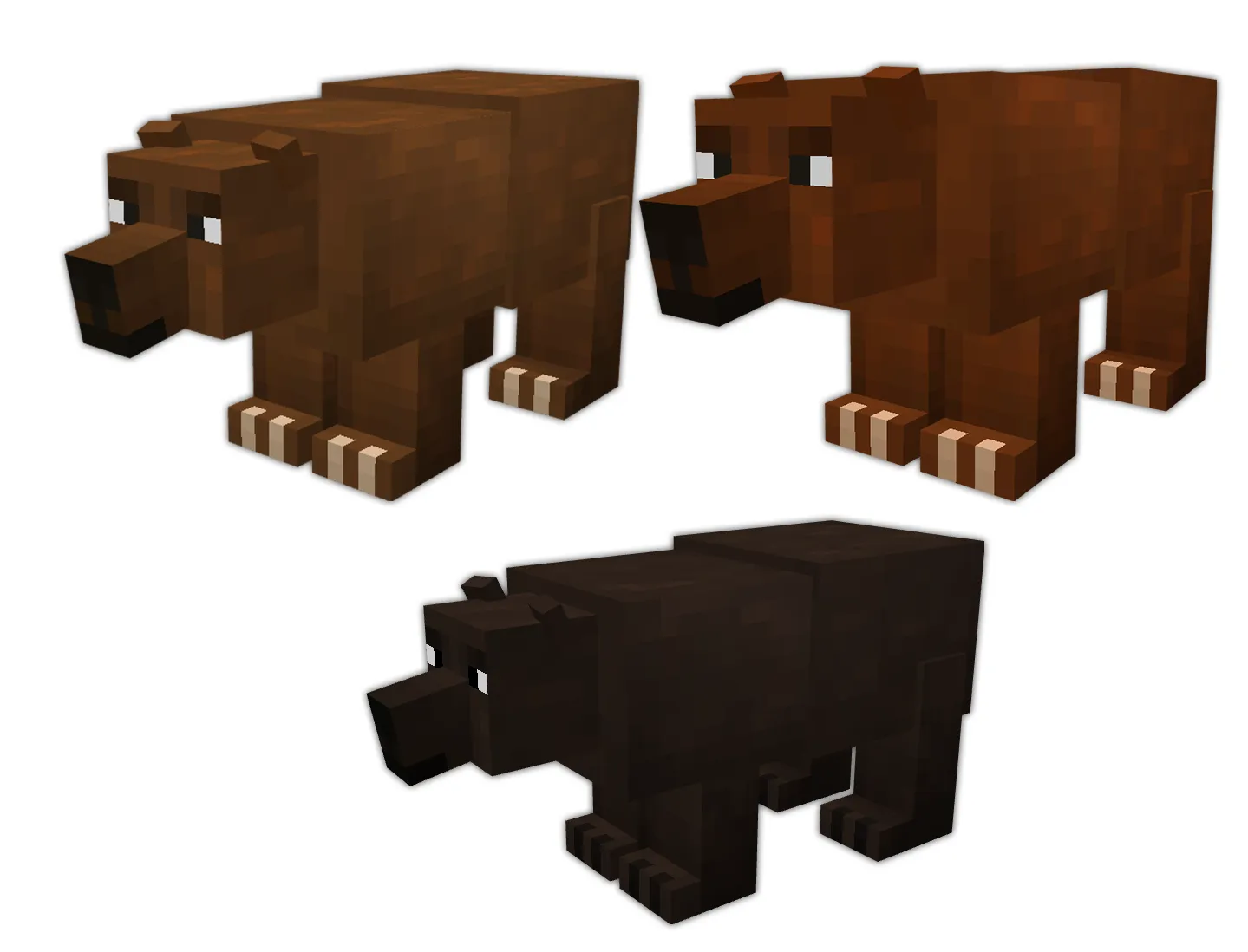Remodeled Polarbears — скриншот 1 (Текстуры, Minecraft)