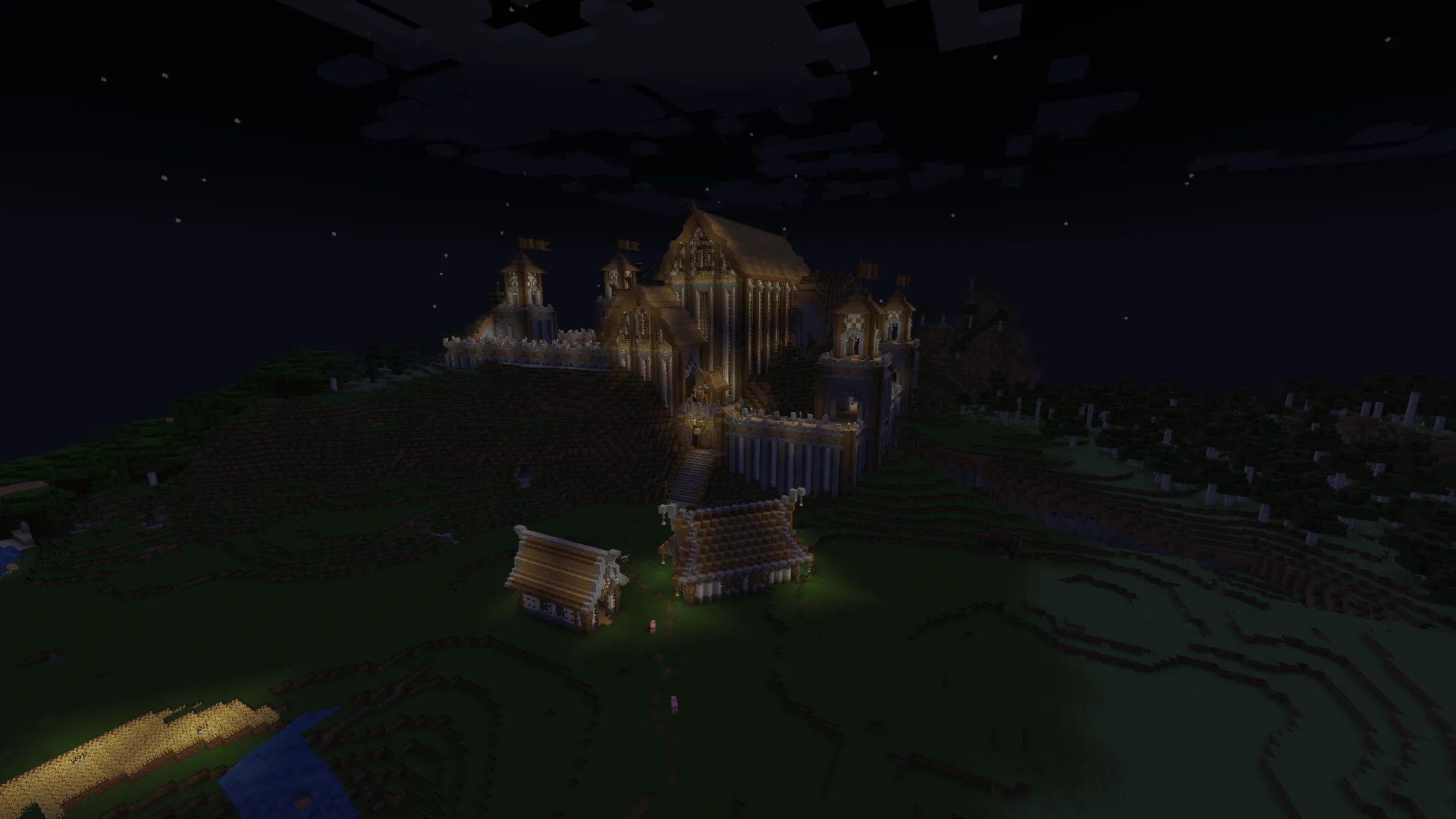 Medieval Fantasy Style Themed Kingdoms and Landscape, Карты, Minecraft