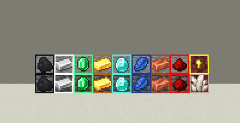 Better Visible Ores Icon — скриншот 1 (Текстуры, Minecraft)