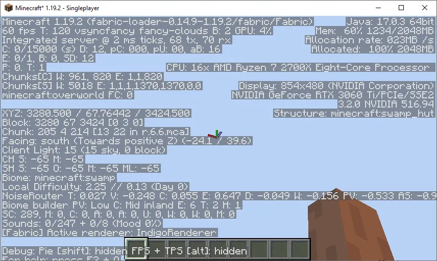 MCSkyblock Fabric, Моды, Minecraft