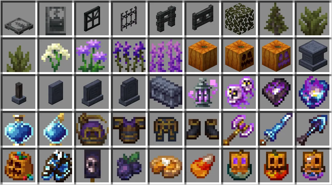 Sleepy Hollows, Моды, Minecraft