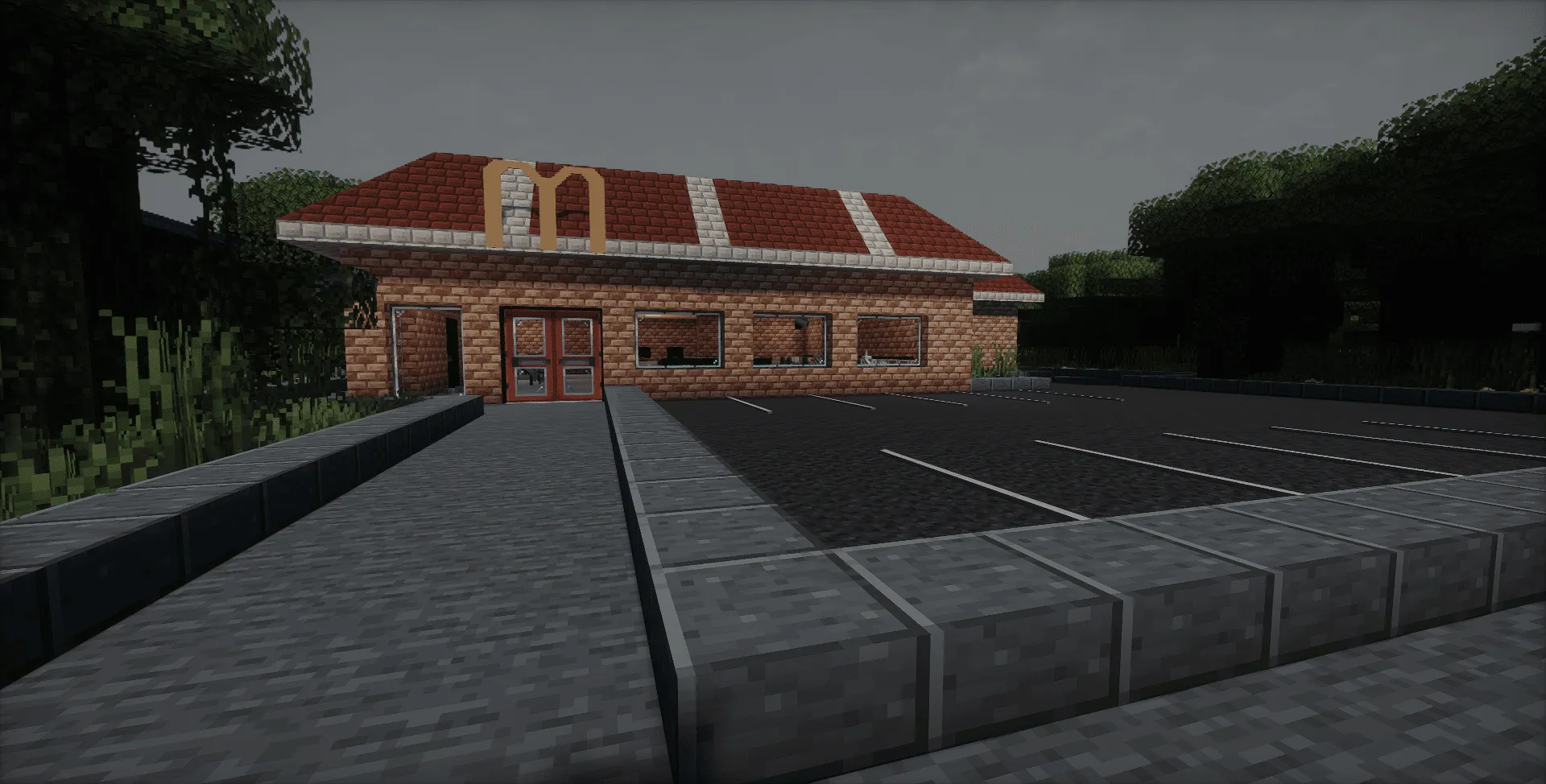 Fnaf 1 pizzeria world, Карты, Minecraft