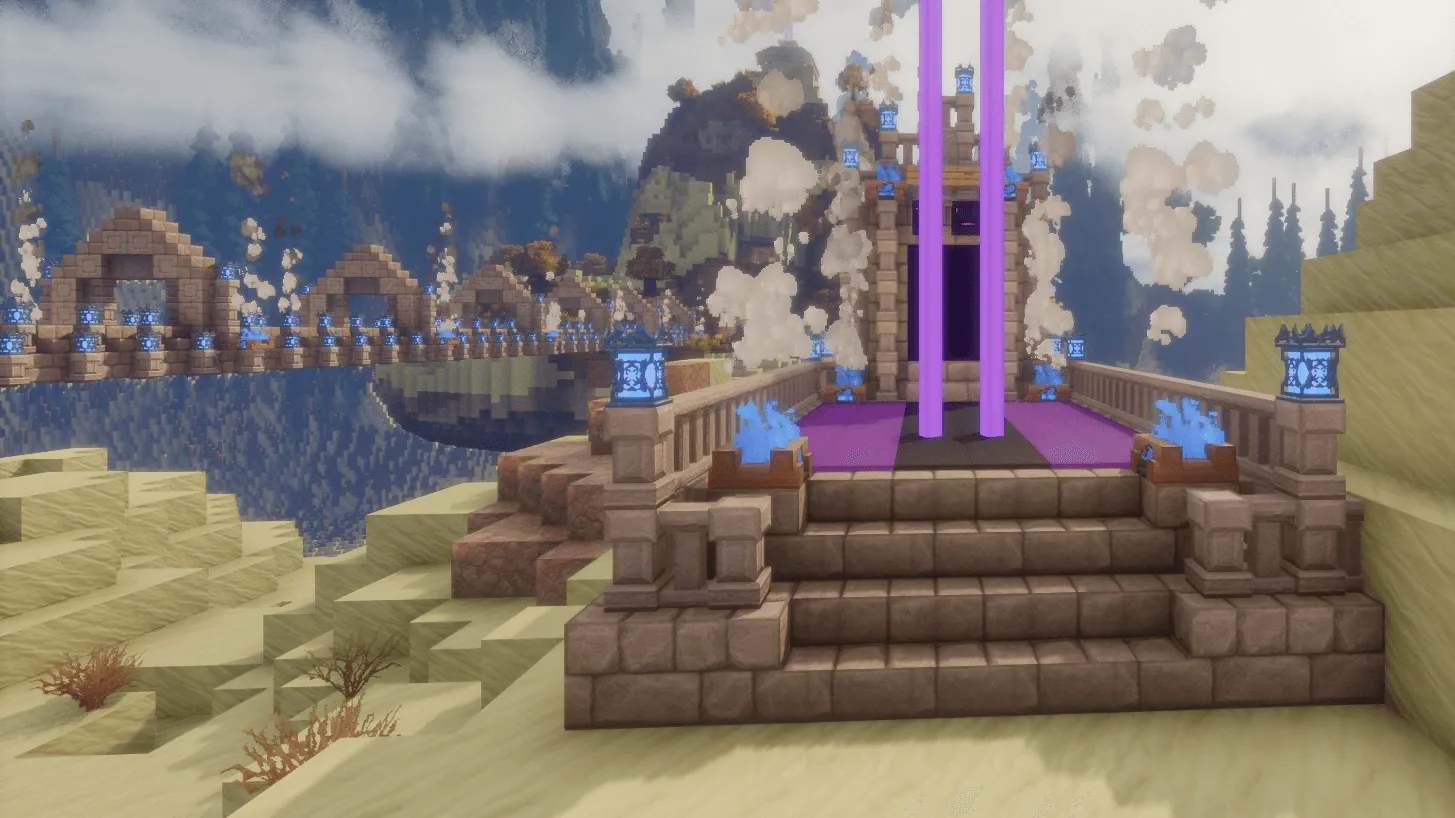 Mirror World, Карты, Minecraft