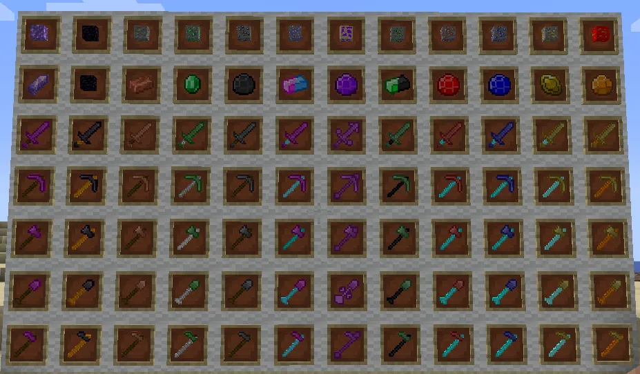 Ore&Armors/Tools Expansion — скриншот 2 (Моды, Minecraft)