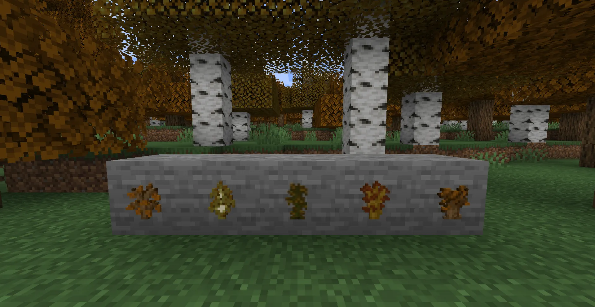 Autumn Craft — скриншот 6 (Текстуры, Minecraft)
