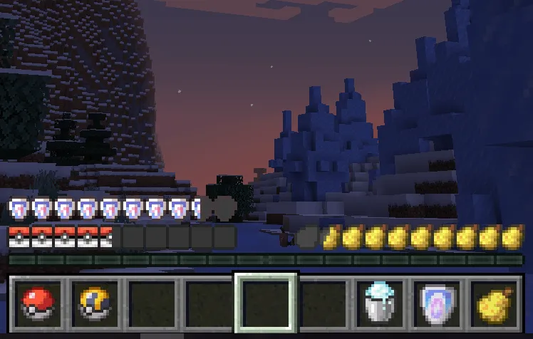 Cobblemon HUD by Lii, Текстуры, Minecraft