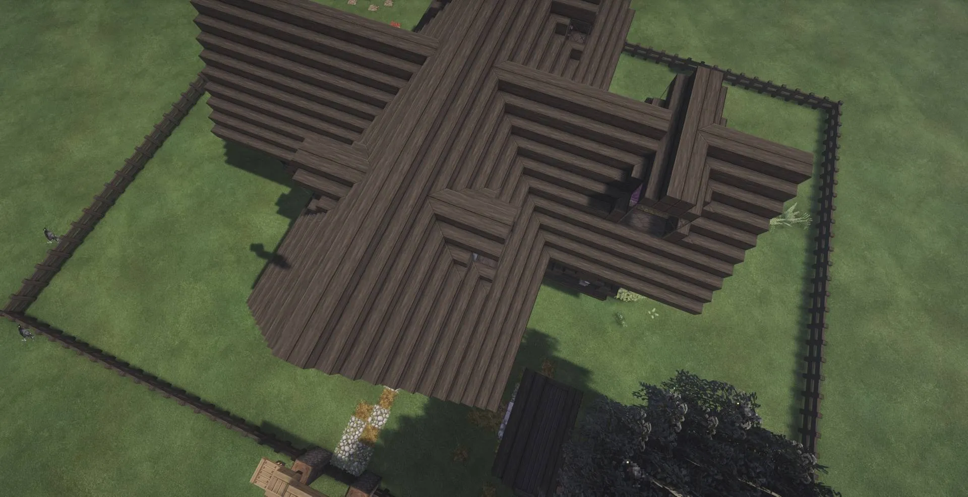 Dark Cherry survival house — скриншот 5 (Карты, Minecraft)