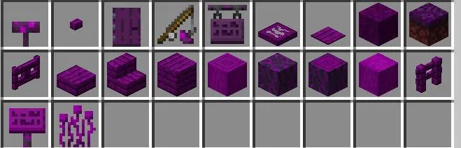 Ender-Warped-Blocks — скриншот 1 (Текстуры, Minecraft)