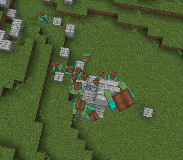 Better Zombie ai — скриншот 2 (Моды, Minecraft)