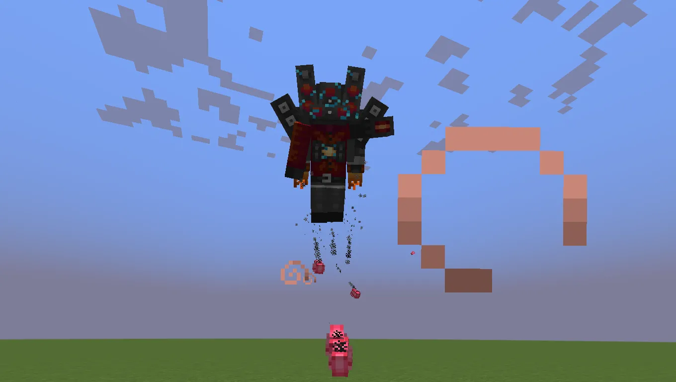 infected titan speakerman, Текстуры, Minecraft