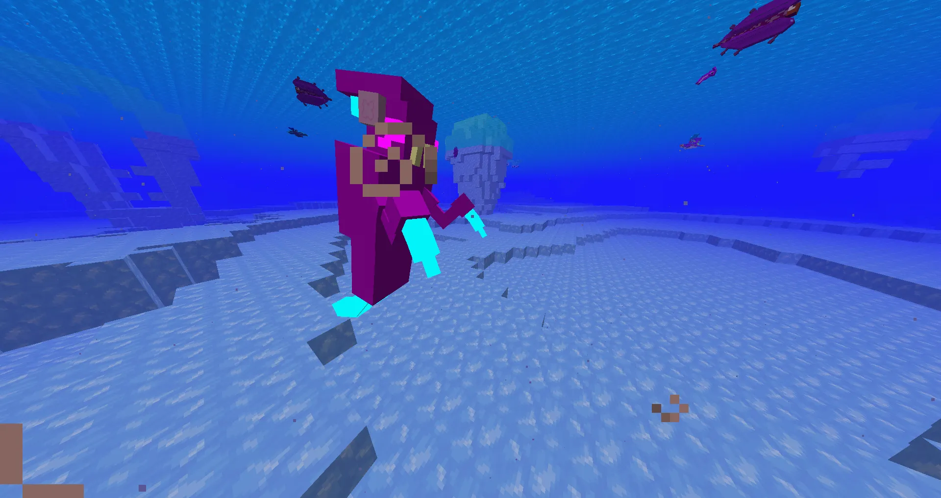 Subnautica Below Zero, Моды, Minecraft