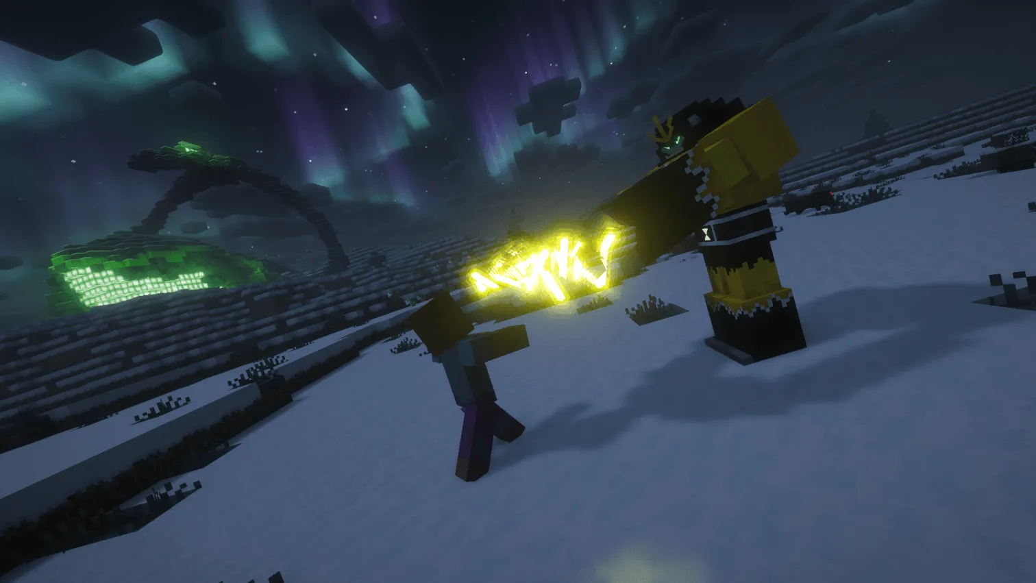 Simians Pack: Alien Evo Addon — скриншот 7 (Моды, Minecraft)