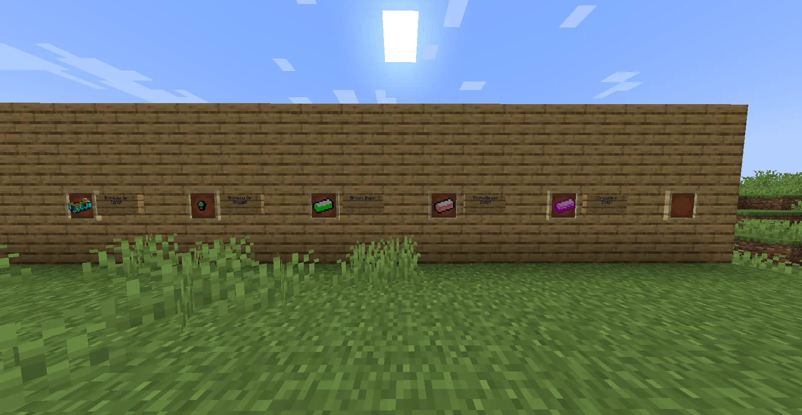 Mcreators project, Моды, Minecraft