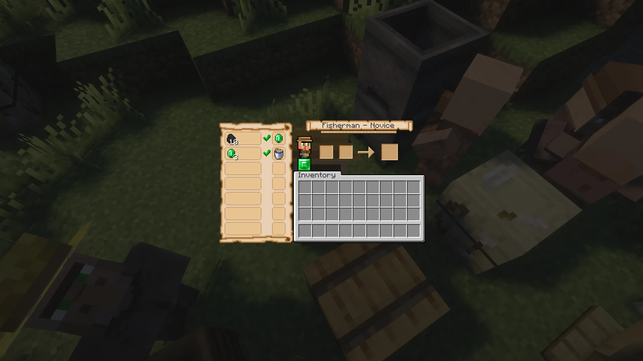Better GUI - Workbench, Villagers..., Текстуры, Minecraft