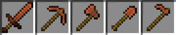 Jess Copper Tools for FORGE and FABRIC, Моды, Minecraft