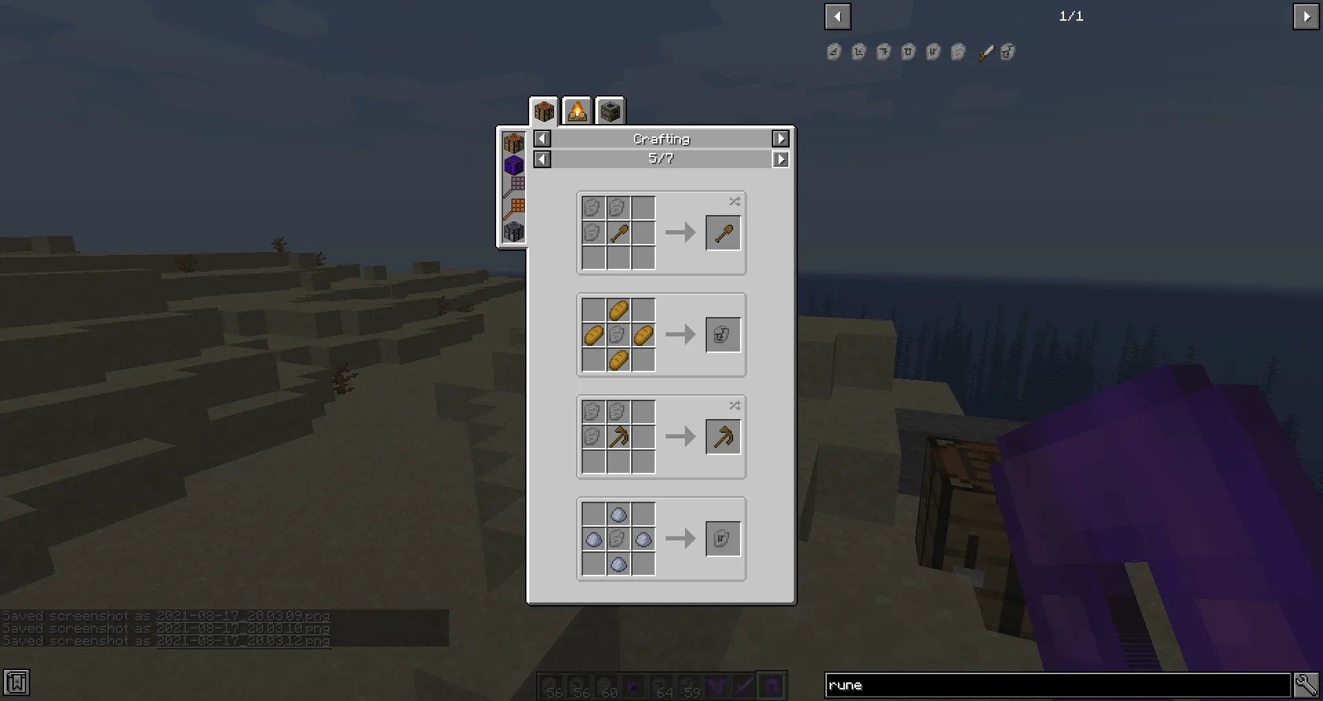 Enchanting Runes, Моды, Minecraft