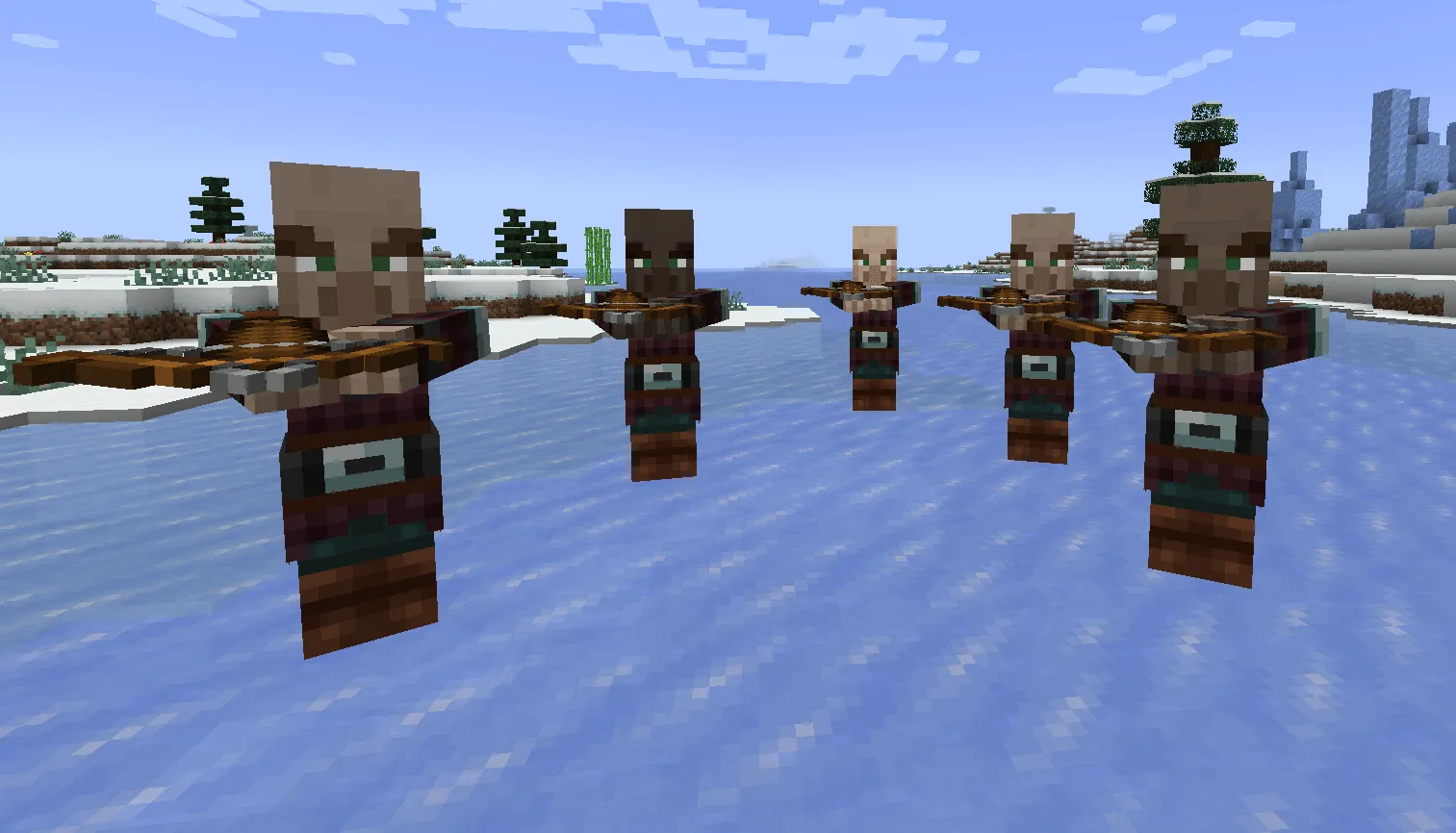 Human Illagers, Текстуры, Minecraft