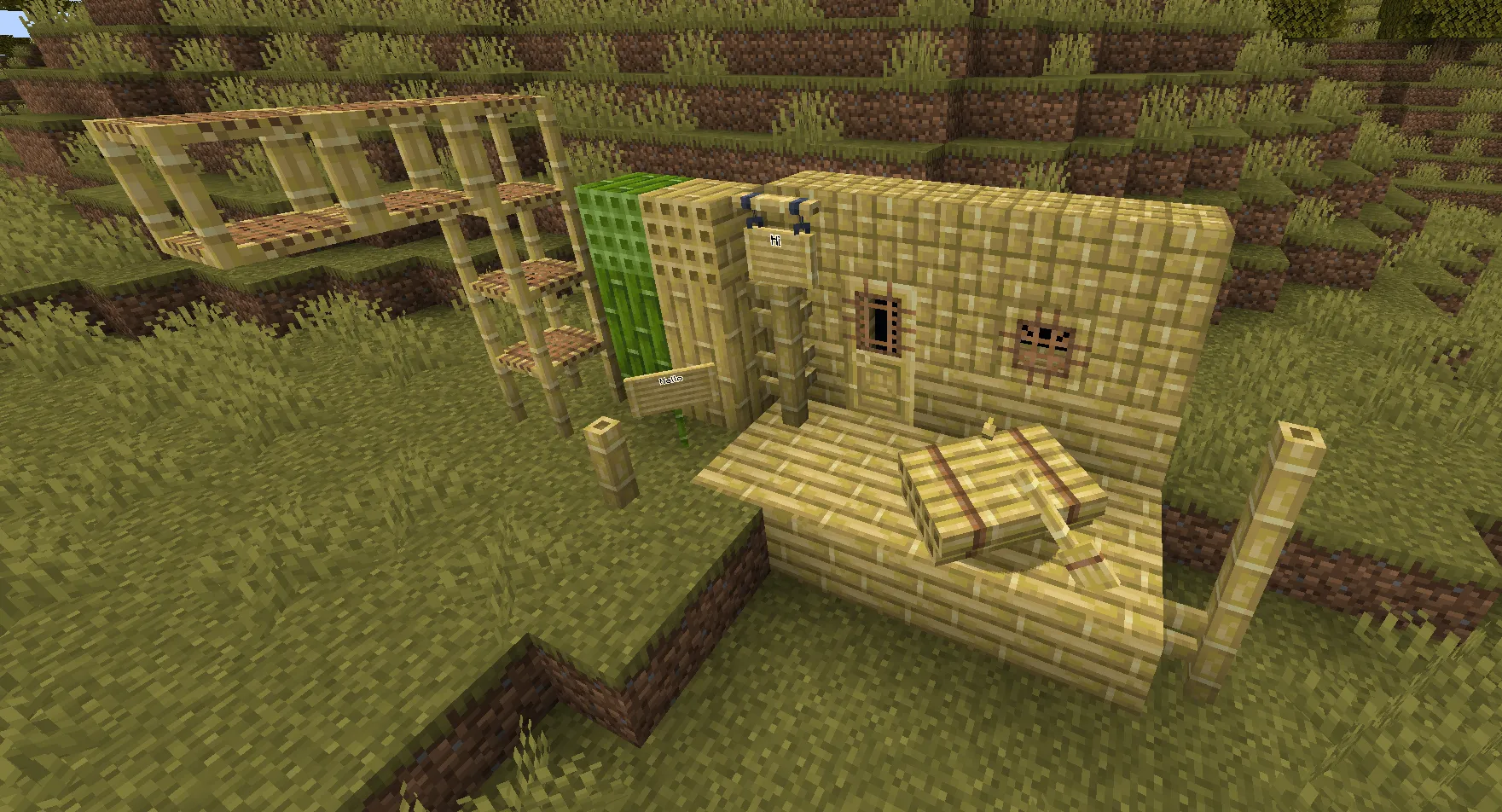 Drier Bamboo — скриншот 2 (Текстуры, Minecraft)