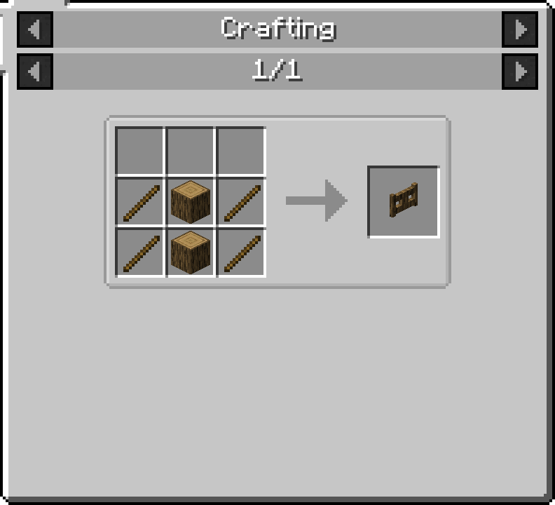 Log Fences, Моды, Minecraft