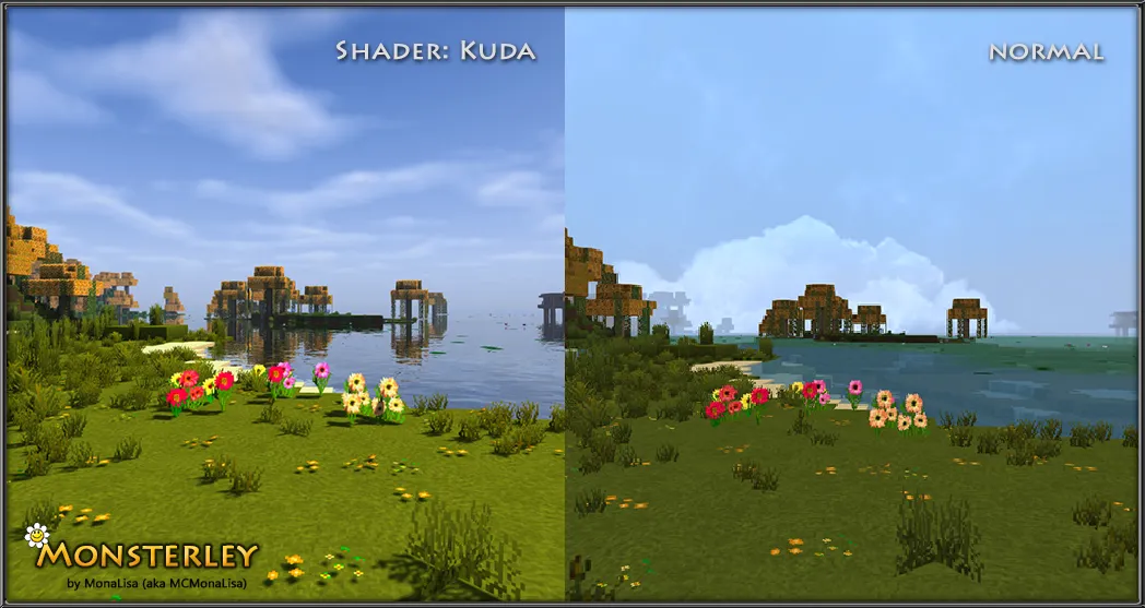 Monsterley Add-on: Autumn — скриншот 1 (Текстуры, Minecraft)