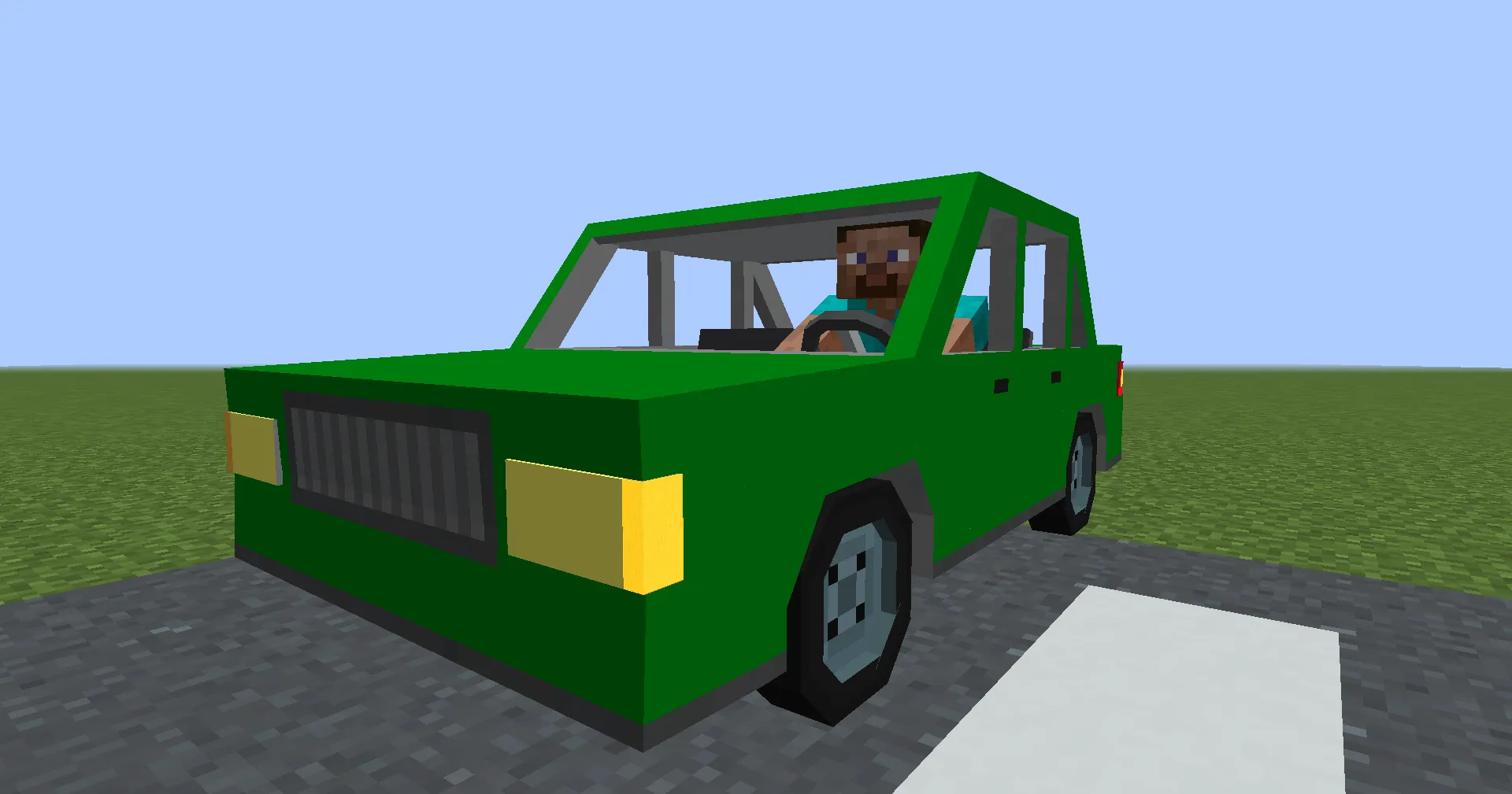 Traffic Simulator - Default Content Pack, Моды, Minecraft