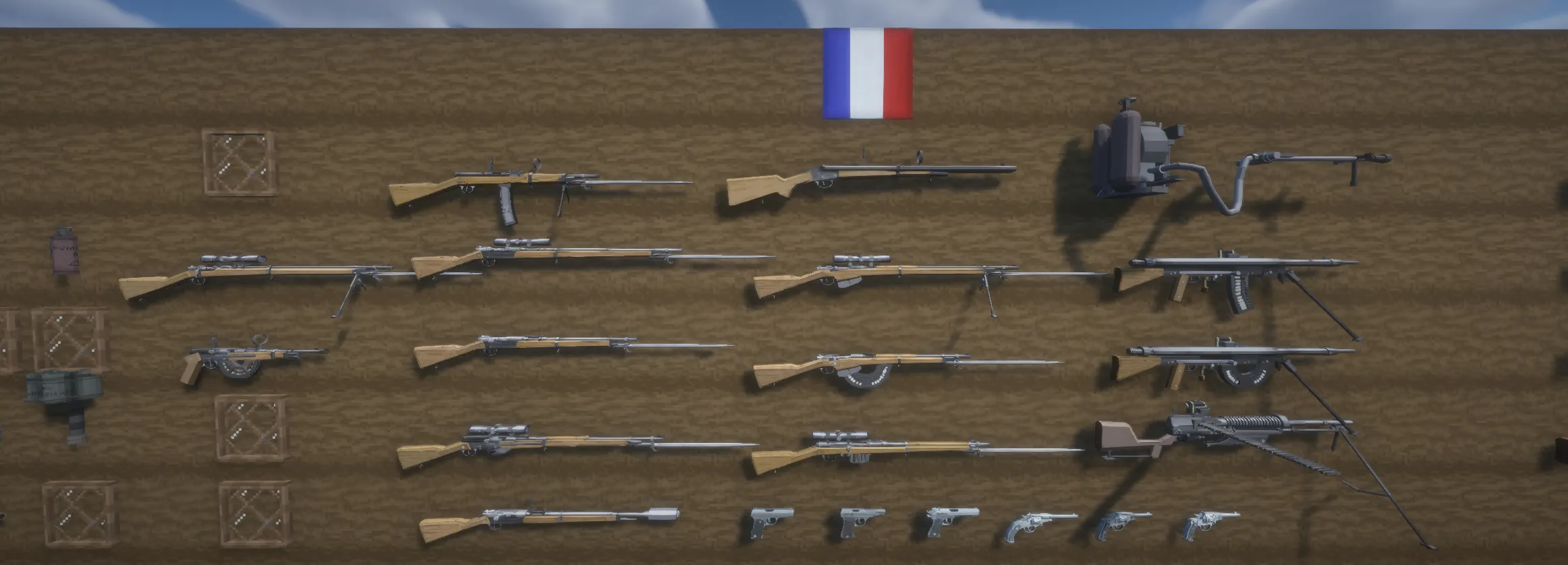 [TACZ Expansion] Lavender-WWI Beneath the Wire, Кастомизации, Minecraft