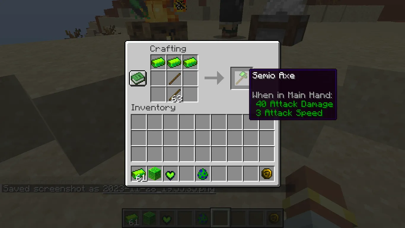 Profsemio Craft, Моды, Minecraft