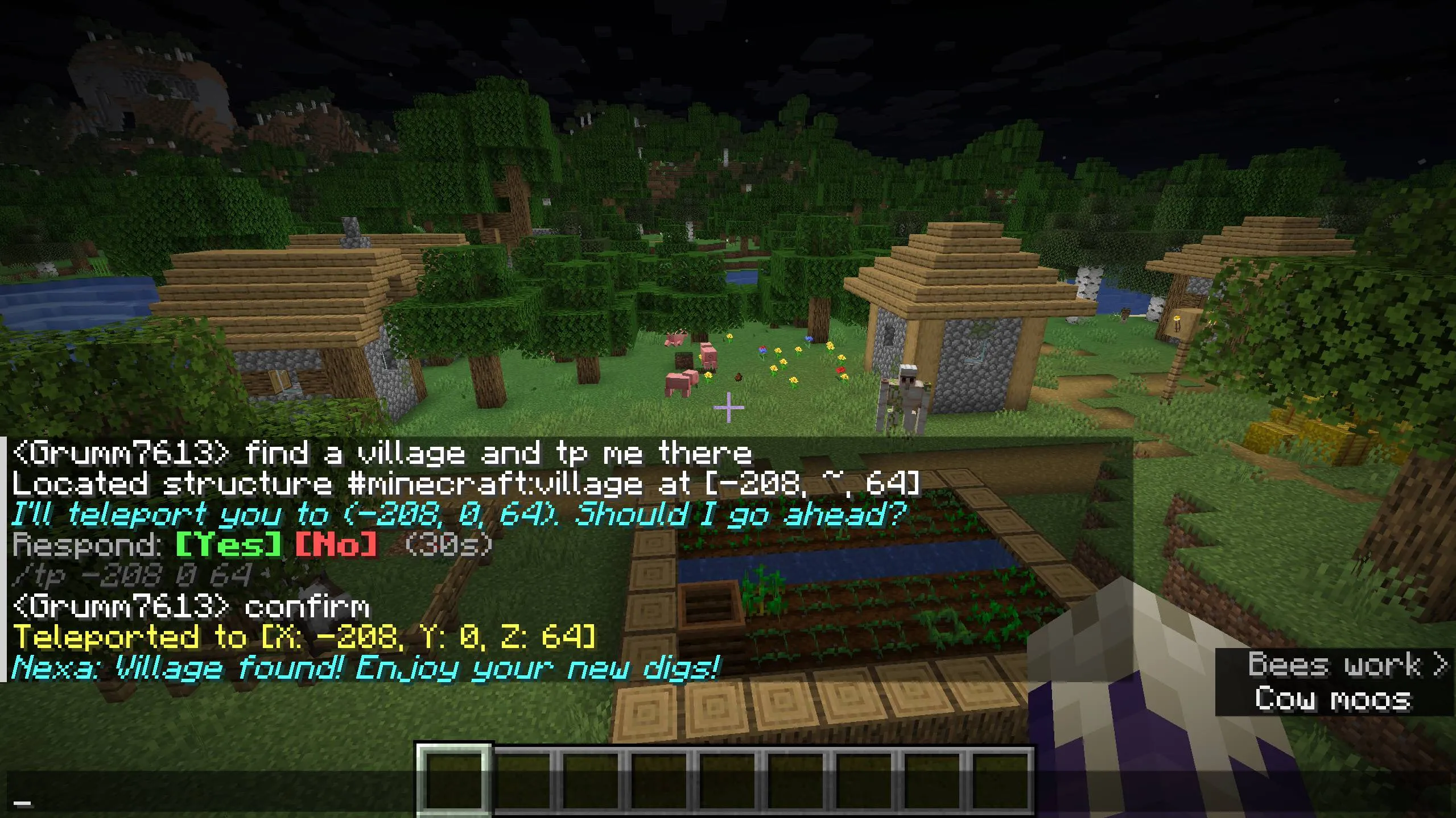 Nexa AI Chat, Моды, Minecraft