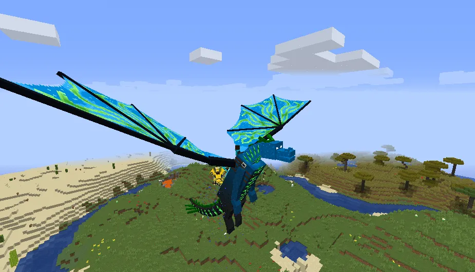 Dragon Mounts 2 - The Misfits Pack, Текстуры, Minecraft