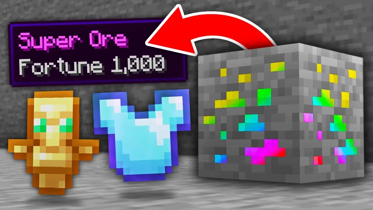 Mega ore, Моды, Minecraft