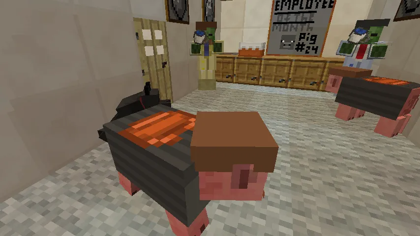 OfficeCraft1.7.2, Текстуры, Minecraft