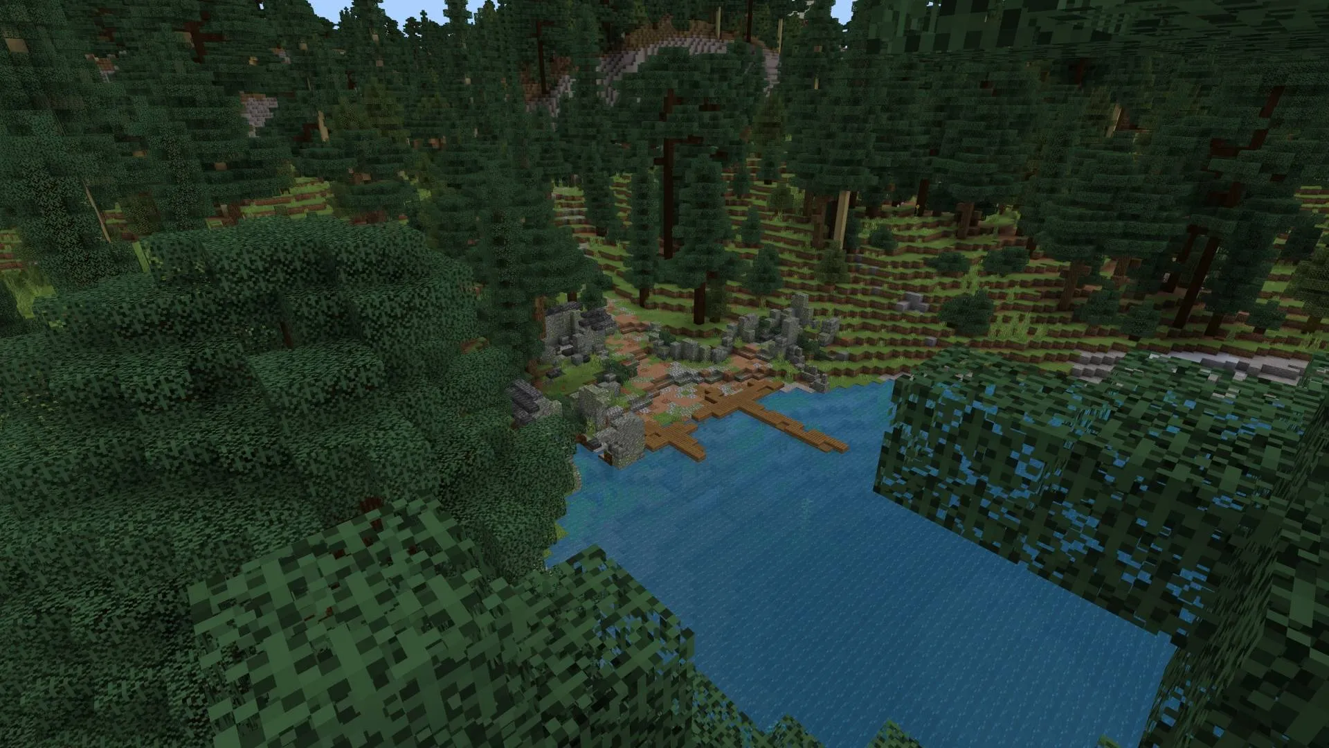 The Crash - Plane Crash Survival, Карты, Minecraft