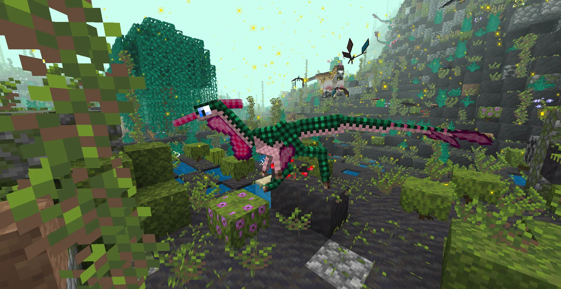 MeziCraft - A Dimension of Tamable Dinosaurs!, Моды, Minecraft