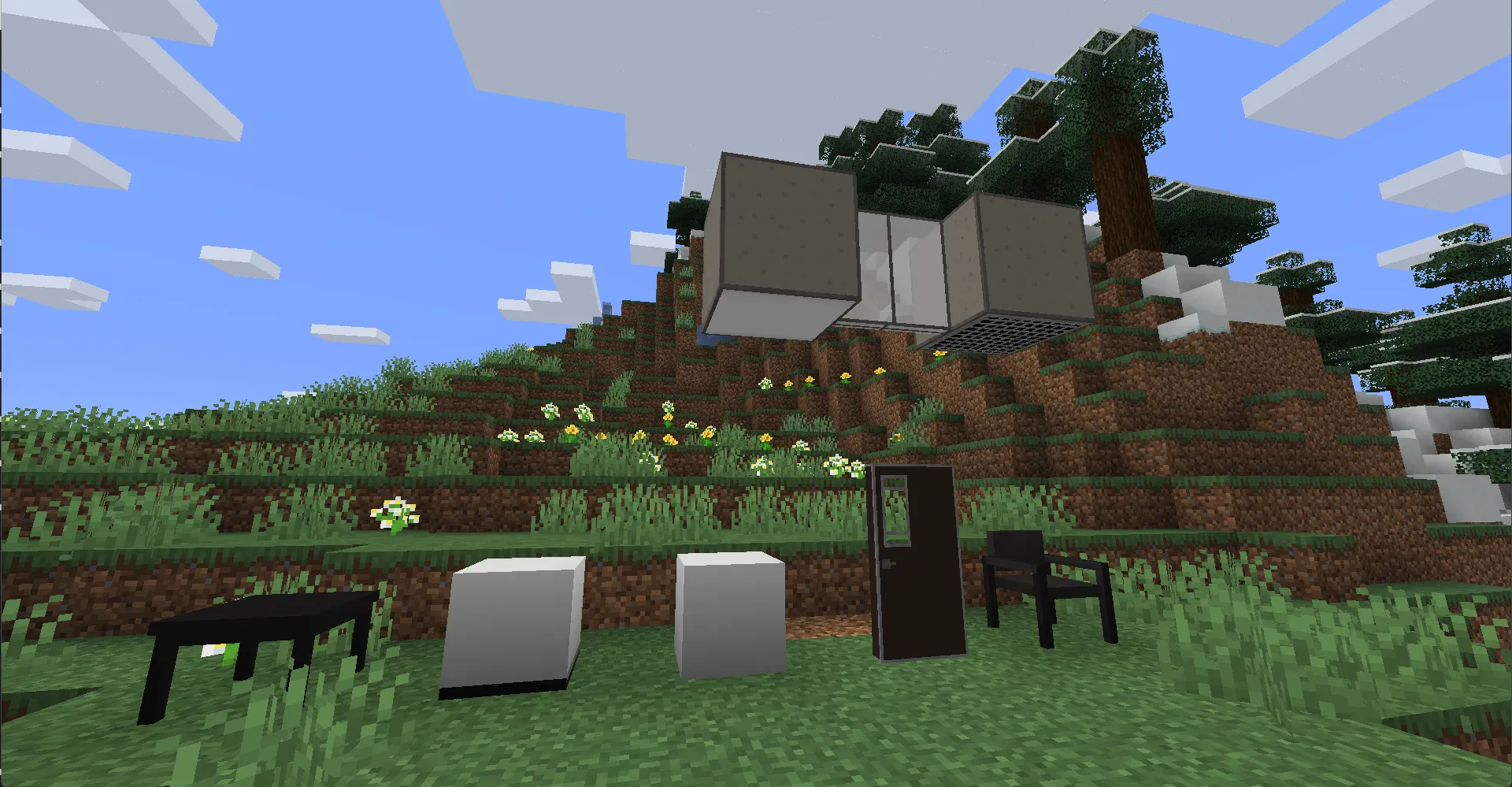 Backrooms Blocks, Моды, Minecraft