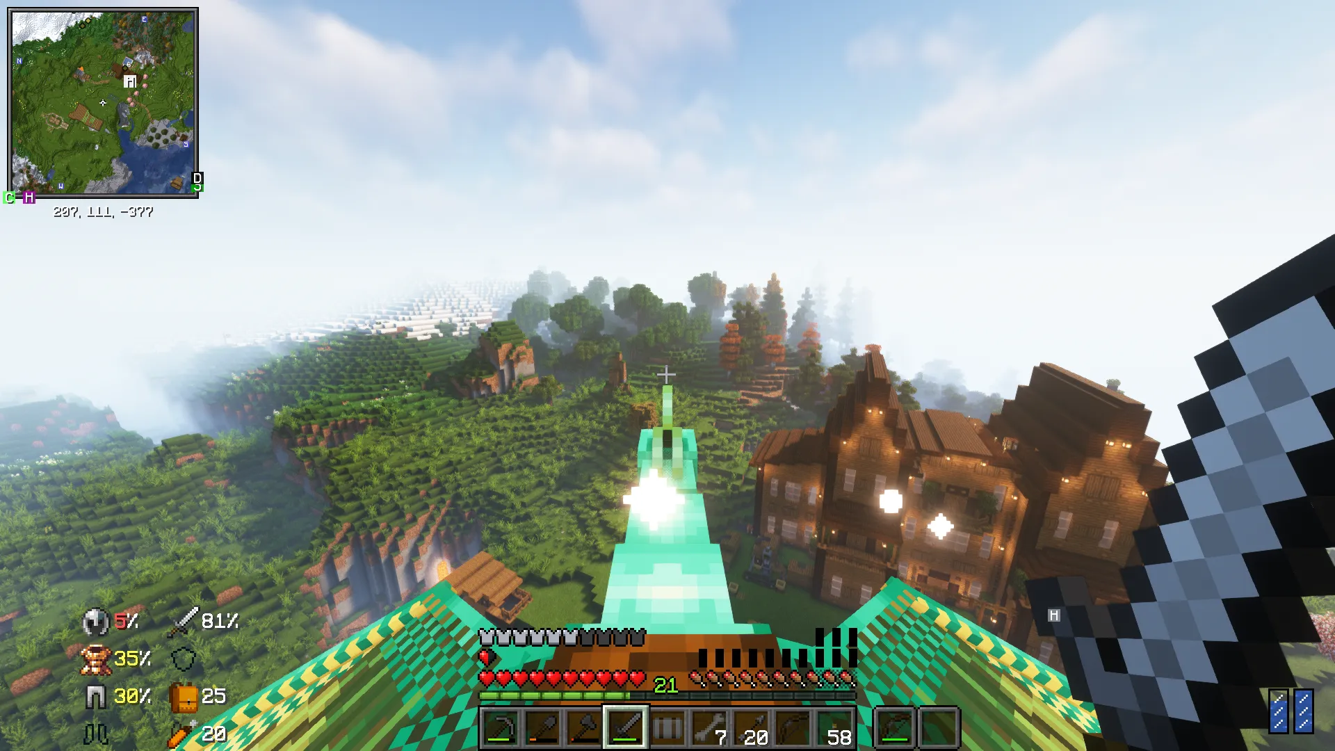 Large and Easy — скриншот 6 (Модпаки, Minecraft)