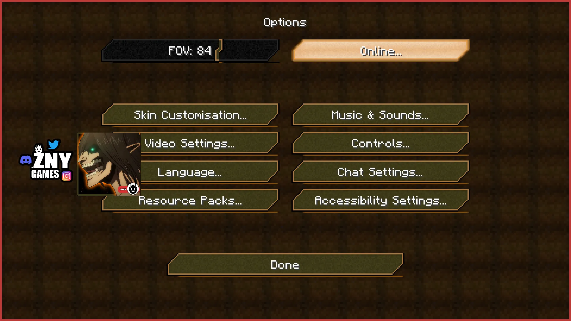 ATTACK ON TITAN UI — скриншот 8 (Текстуры, Minecraft)